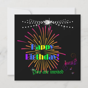 Happy Birthday! Invitation