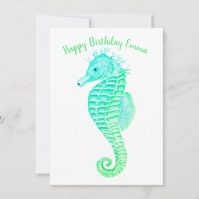 Happy Birthday  Invitation (Front)