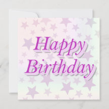 Happy Birthday!!