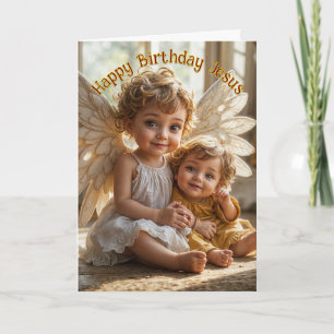 Happy Birthday Jesus 5x7 Christmas Card