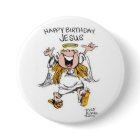 happy birthday Jesus button