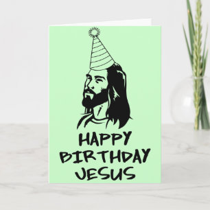 Happy Birthday Jesus Card