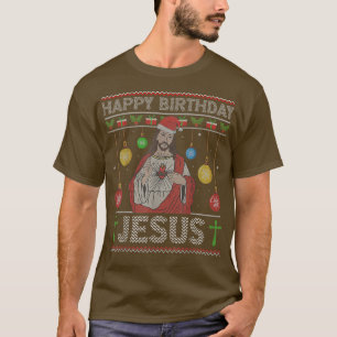 Happy Birthday Jesus Christian Ugly Sweater Christ