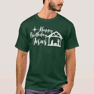 Happy Birthday Jesus Christmas Holiday T-Shirt