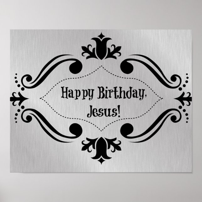 Happy Birthday, Jesus--Christmas Poster (Front)