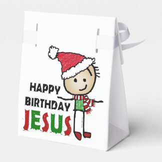 Happy Birthday Jesus Favor Box