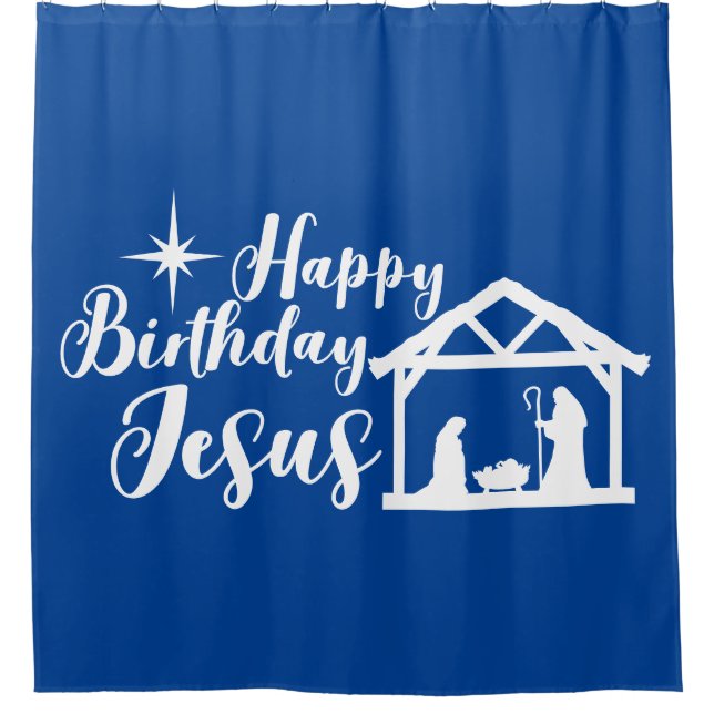 Happy Birthday Jesus Nativity (Front)