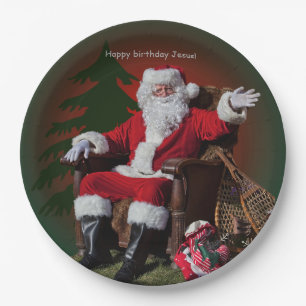HAPPY BIRTHDAY JESUS PAPER PLATE