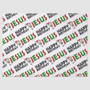 Happy Birthday Jesus Tissue Paper