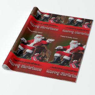 HAPPY BIRTHDAY JESUS WRAPPING PAPER