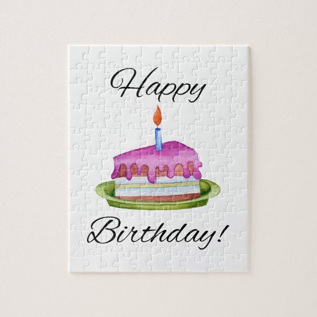 Happy Birthday! Jigsaw Puzzle (Vertical)
