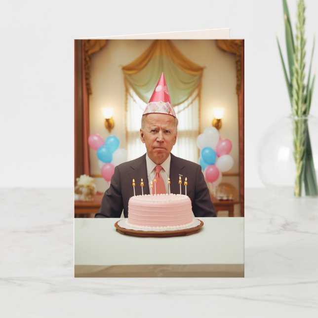 Happy Birthday Joe Invitation (Front)