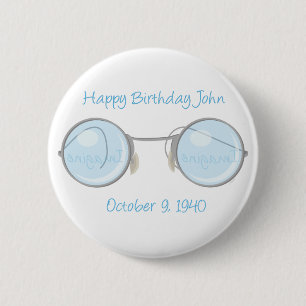 Happy Birthday John 2 Inch Round Button