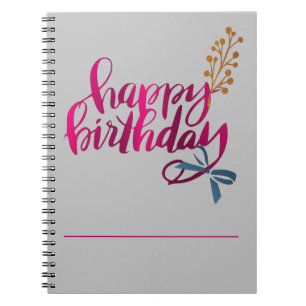 Happy Birthday Journal