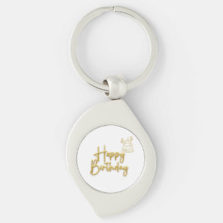 Happy Birthday Keychain