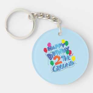 Happy Birthday Keychain