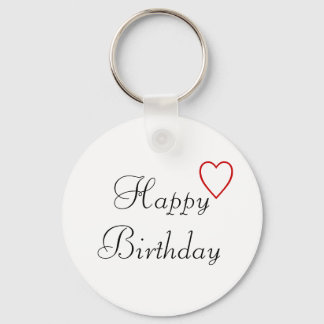 Happy Birthday Keychain