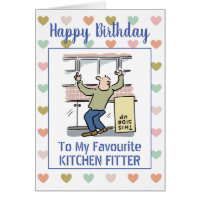 Happy Birthday Kitchen Fitter