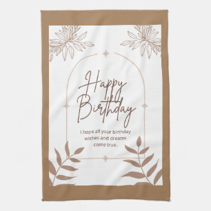 Happy Birthday  Kitchen Towel