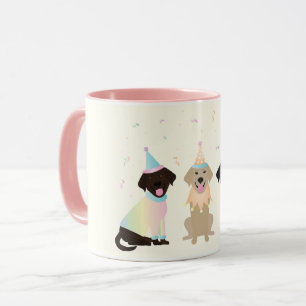 Happy Birthday Labrador Retriever Dogs Mug