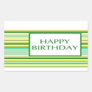 happy birthday (lemonLime) Sticker