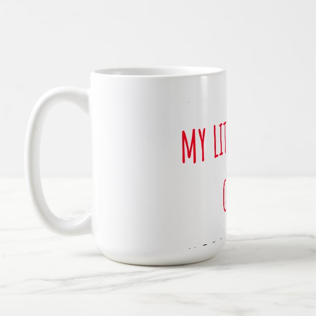 Happy birthday little nasty girl coffee mug (Left)