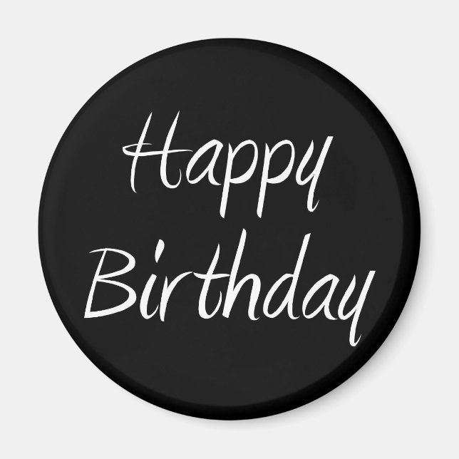 Happy Birthday Magnet (Front)