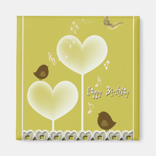 Happy Birthday Magnet