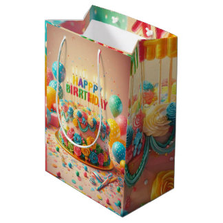 happy birthday medium gift bag
