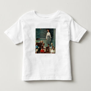 Happy Birthday, Miss Jones by Norman Rockwell Toddler T-shirt