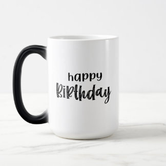 Happy Birthday Modern Magic Mug