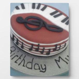 Happy birthday mom cake plaque