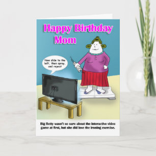 Happy Birthday Mom Card