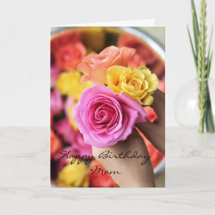 Happy birthday Mom Card