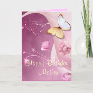 Happy Birthday Mom Card