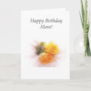 Happy Birthday Mom Card