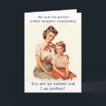 Happy Birthday Mom Mother Humour Funny Card<br><div class="desc">This design may be personalized in the area provided by changing the photo and/or text. Or it can be customized by clicking Personalize this Template and then choosing the click to customize further option and delete or change the colour of the background, add text, change the text colour or style,...</div>