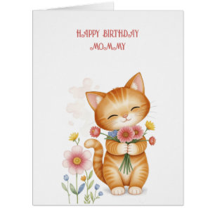 Happy Birthday Mommy cat