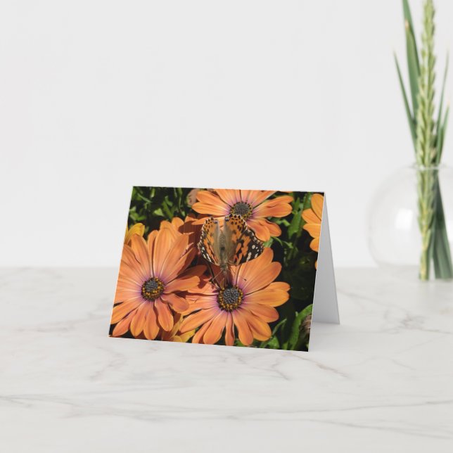 Happy Birthday Monarch Butterfly Card (Front)