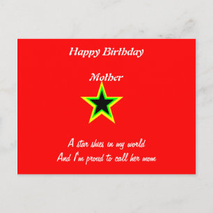 happy birthday mother cards