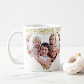 Happy Birthday Mothers Day Gift Family Photo Mug