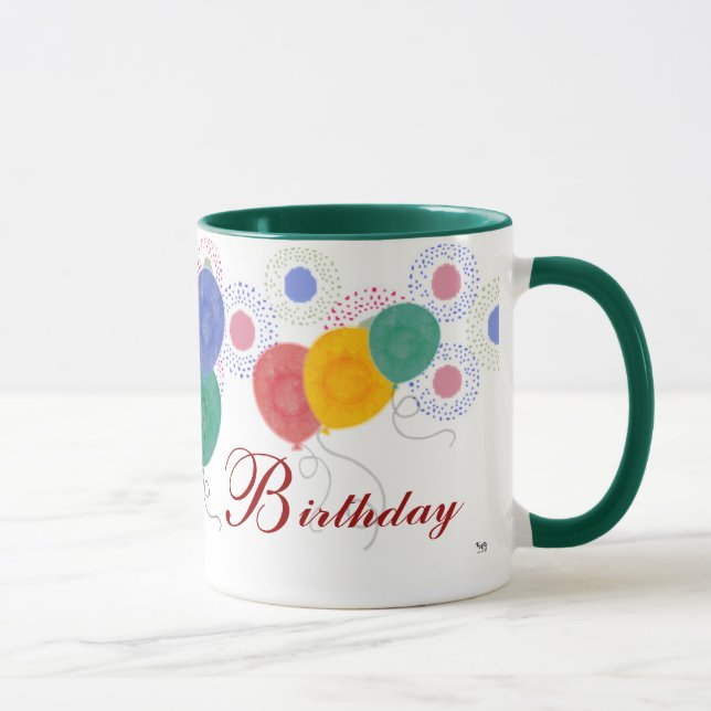 Happy Birthday Mug (Right)