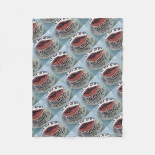Happy birthday mum cake fleece blanket