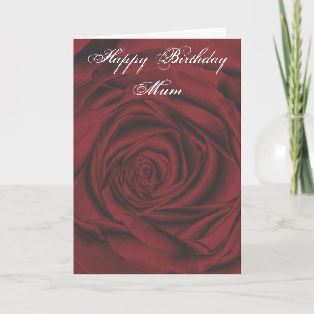 Happy Birthday Mum Card (Front)