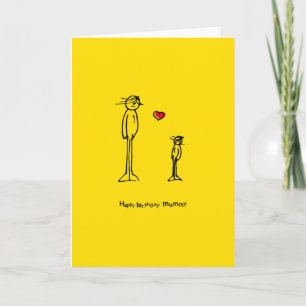 Happy birthday Mummy Card