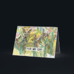 Happy Birthday My Guy Boyfriend Deer Field Trees Card<br><div class="desc">Happy birthday greetings for my guy card decorated with a group of deer in a grove of trees at sunset. We have lots of deer where I live and often there are groups of them in groves of trees near the canals and alfalfa fields. They are usually pretty calm so...</div>