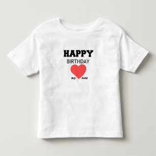 HAPPY BIRTHDAY MY KING TODDLER T-SHIRT