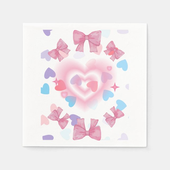 Happy Birthday  Napkin (Front)