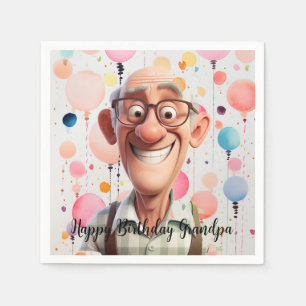 Happy Birthday  Napkins