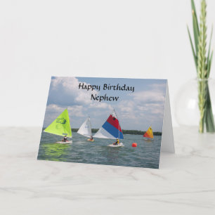 **HAPPY BIRTHDAY NEPHEW** AND FAV SAILOR CARD